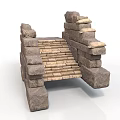 Modern Landscape Design Featuring Stone Steps And Stacked Stone Structures