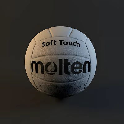 High Quality Molten Soft Touch Volleyball Sports Equipment For Training And Games 3d model