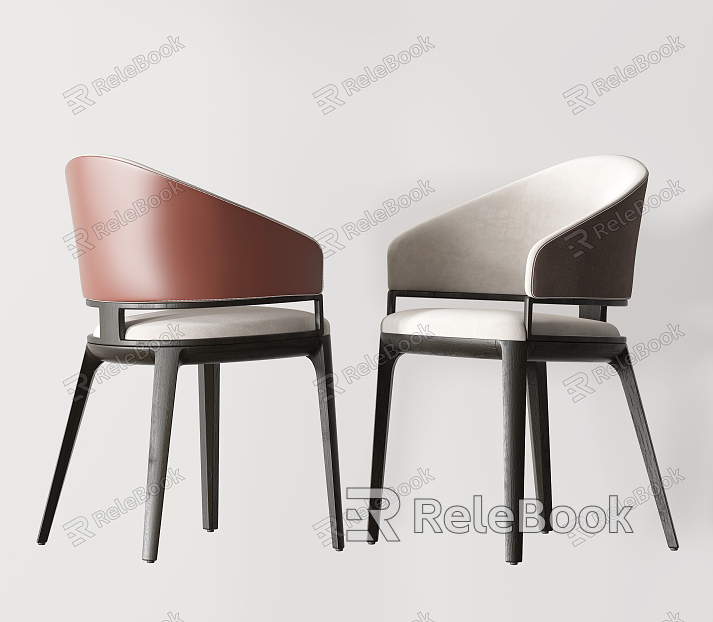 Modern single chair model