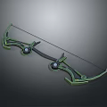 Crossbow Mechanical Crossbow Shift Bow and Arrow Shoot Far Equipment Weapons High-tech Crossbow 3d model