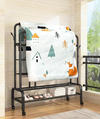 Modern Hanger Drying Rack 3d model