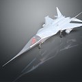 Modern Fighter Fighter Next Generation Aircraft 3d model