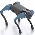 robot dog mechanical dog quadruped robot intelligent robot war robot 3d model