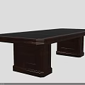 Classic Wooden Office Desks With Various Designs Drawers And Smooth Tabletops