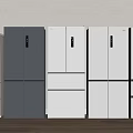 Modern Refrigerators and Freezers With Multiple Colors Sleek Design and Different Door Styles