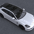 2022 Porsche Paramela Sedan Luxury Car 3d model