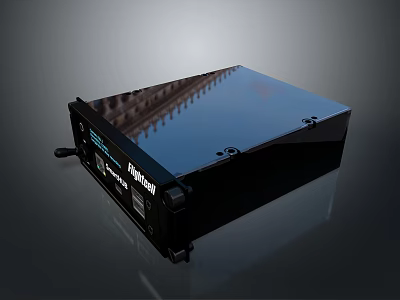 Anthem Power Amplifier Black Sleek Design Professional Audio Equipment For Computer Systems 3d model
