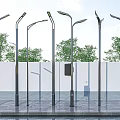 Modern Outdoor Lights Street Lamps with Various Designs for Garden Pathway Lighting