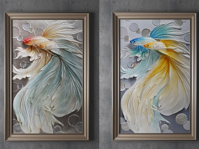 New Chinese Animal Painting Hanging Painting model