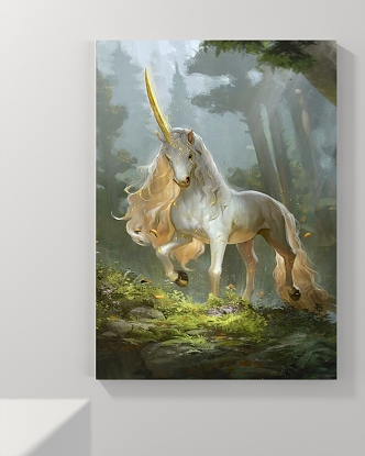 Decorative Painting Figure Painting Plant Painting Landscape Painting Animal Painting 3d model