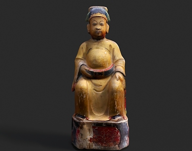 Buddha Bodhisattva Decoration Buddha Sakyamuni Buddha Cultural Relics 3d model