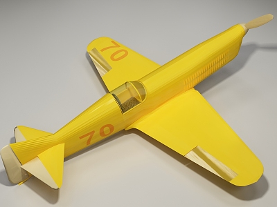 modern aircraft model