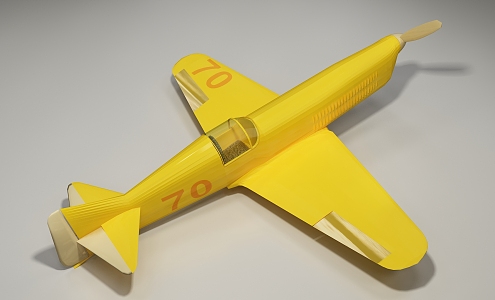 modern aircraft 3d model