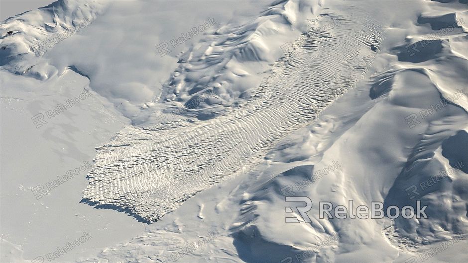 Modern Snow Mountain model