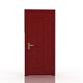 New Chinese Wooden Door 3d model