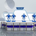 Modern Robot Theater 3d model