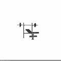 Fitness Weight Bench Equipment With Barbell And Weight Plates For Strength Training