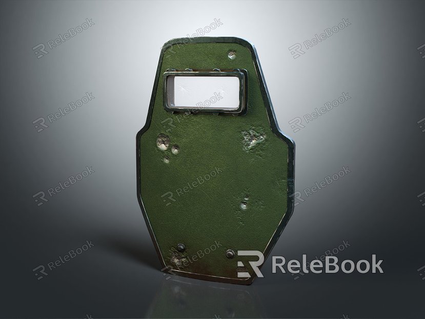 Modern Shield Bulletproof Shield Bulletproof Shield model