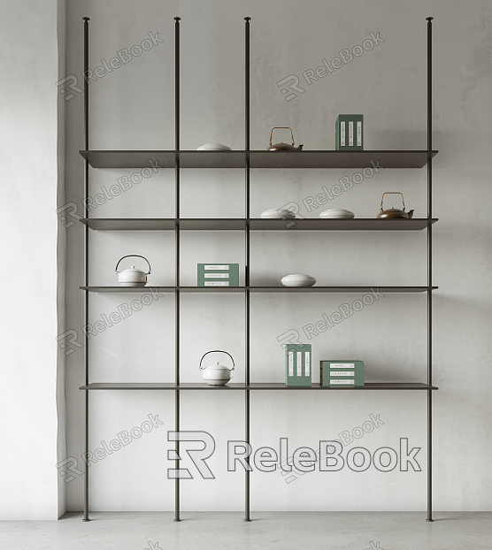 Modern Bookshelf model