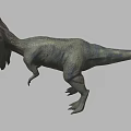 Double Crest Dragon Double Crowned Dragon Dinosaur Reptile Ancient Biology Meat-eating Dinosaur Jurassic Low Face Number Low Model Simple Model Game Movie and TV Level Super Realistic 3d model