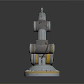 Industrial Robotic Arm With Multi Joint Structure And Sturdy Base Automation Equipment