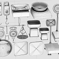 Commercial Business Equipment Featuring Digital Mechanical Weighing Scales And Platform Designs