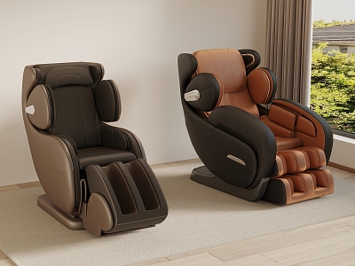 massage chair 3d model