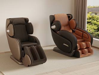 massage chair 3d model