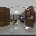 Modern Spacious Open Plan Living And Dining Room With Cozy Stylish Home Interior Design