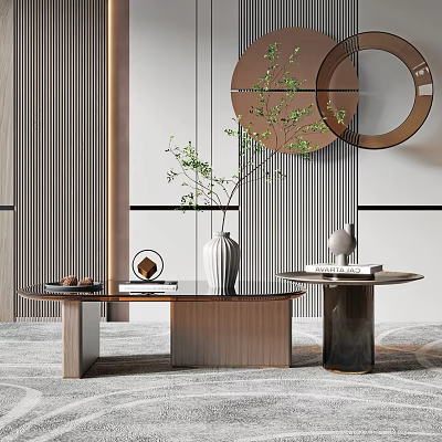 Modern coffee table 3d model