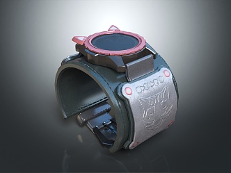 Modern Watch Waterproof Watch Technology Watch High-tech Watch 3d model