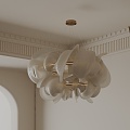 Modern chandelier 3d model