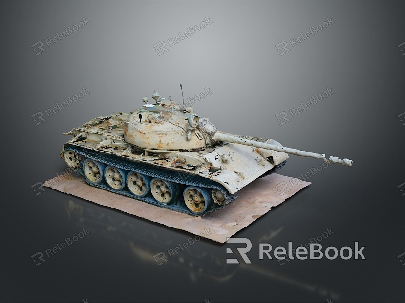 Modern Tanks Military Vehicles model