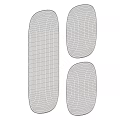 Decorative Mirrors With Brown Beige Gray Tones And Oval Irregular Shapes For Home Decor
