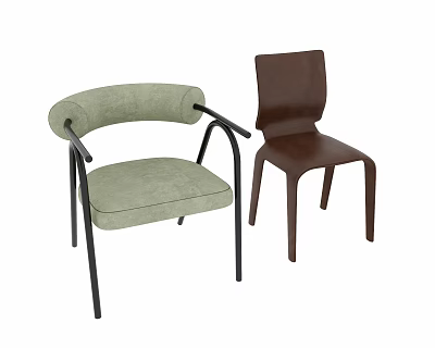 modern leisure chair 3d model