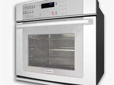 Steba Stainless Steel Electric Oven With Digital Display And Interior Racks Modern Kitchen Appliance 3d model