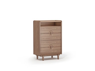 modern bucket cabinet 3d model