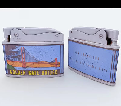 Lighter zippa 3d model