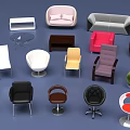 Modern Sofa Coffee Table Set with Various Colors and Stylish Designs