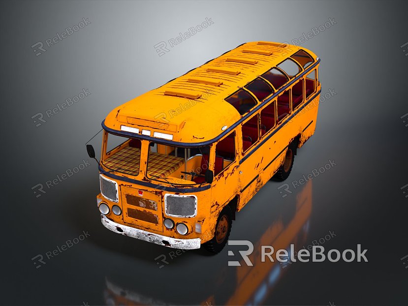 Industrial LOFT Bus Bus Large Bus CMB Medium Van model