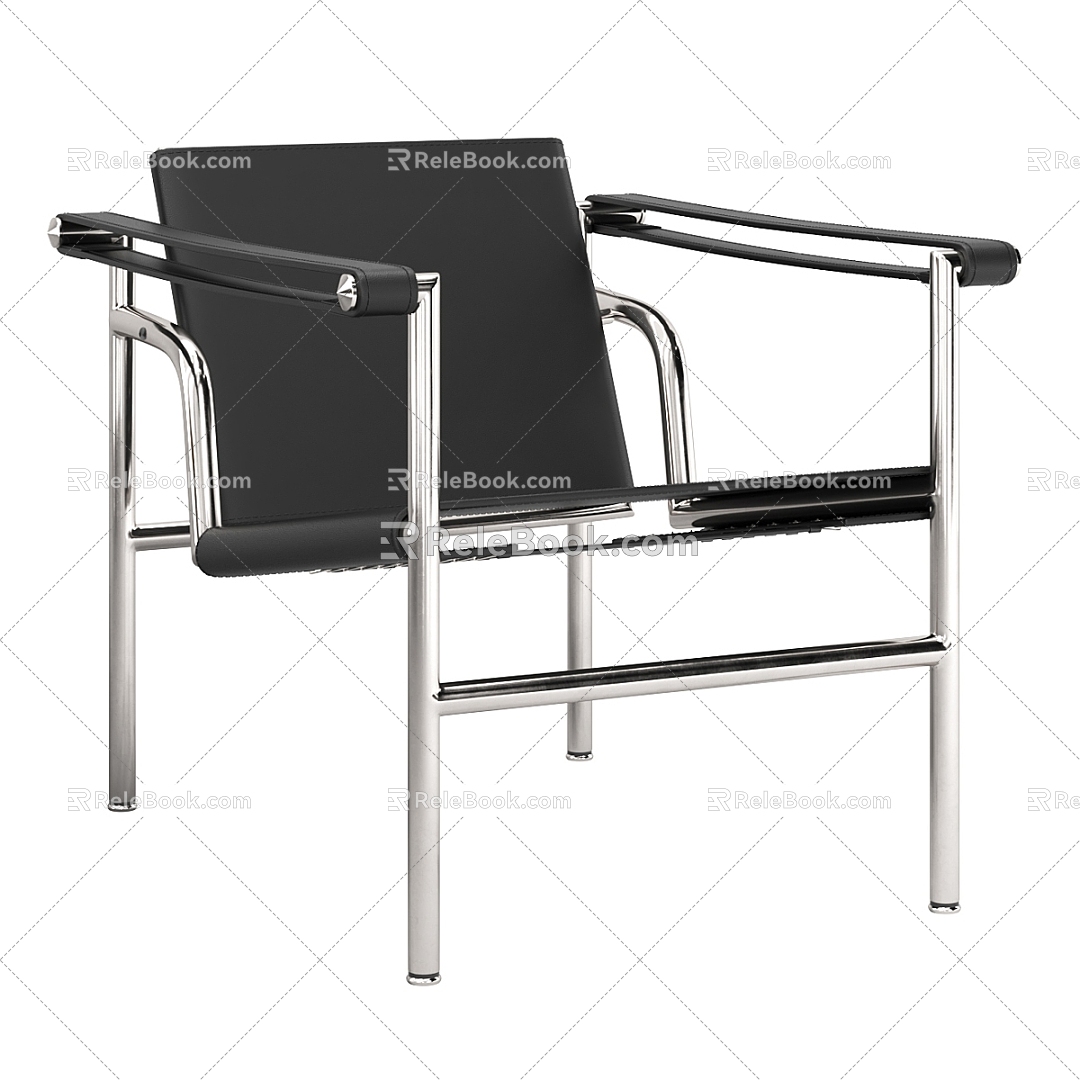 modern leisure chair 3d model