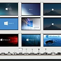 Projection curtain projector 3d model