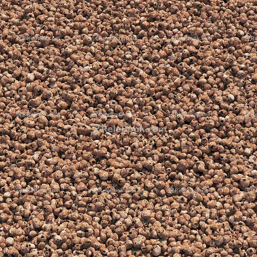 ceramsite pebbles 3d model