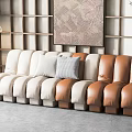Modern Multiplayer Sofa 3d model