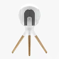 Modern Audio Metal Vertical Bluetooth Audio 3d model