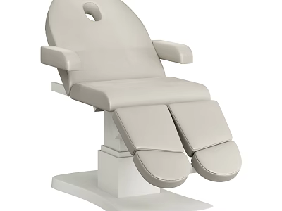 Ergonomic Medical Examination Chair With Adjustable Backrest Armrests And Footrest For Clinic Use 3d model