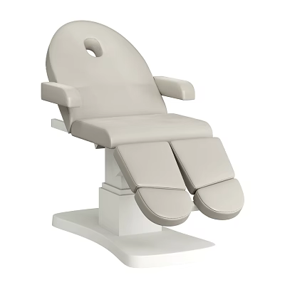 Ergonomic Medical Examination Chair With Adjustable Backrest Armrests And Footrest For Clinic Use 3d model