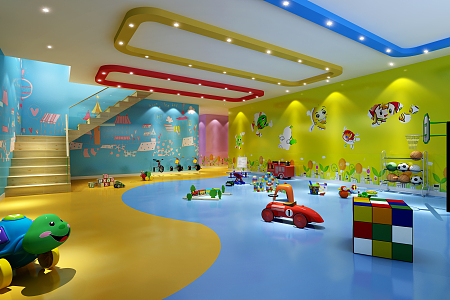 Kindergarten 3d model