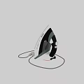 BEARK Electric Iron with Modern Design Sleek Handle and Control Panel
