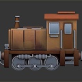 Modern Steam Engine Engine 3d model